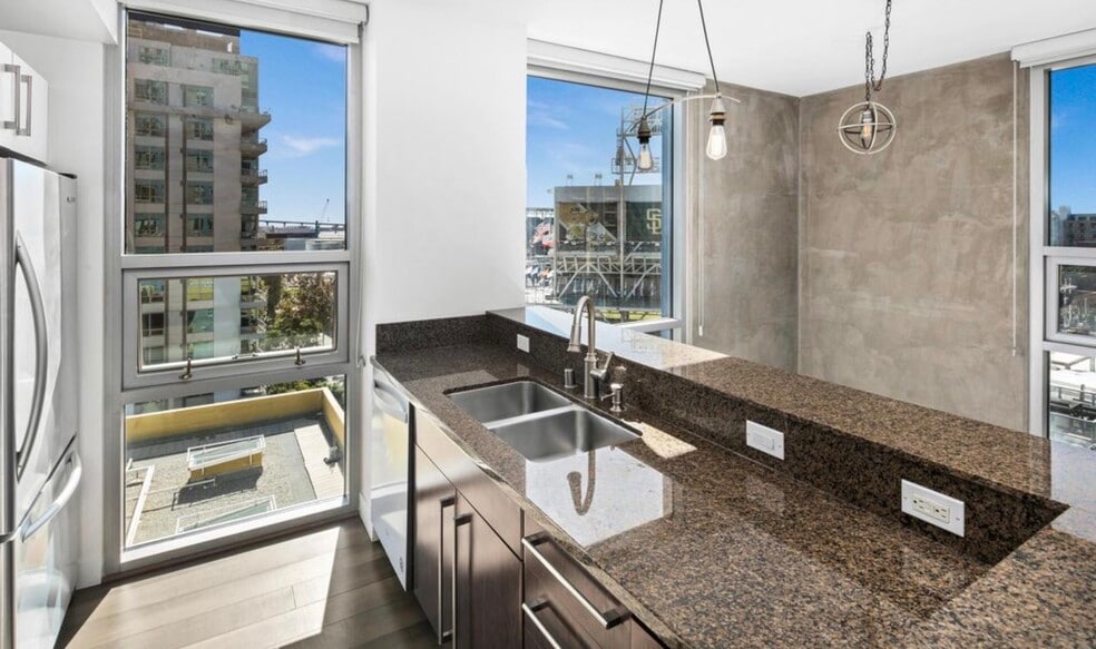 Kitchen window - 321 10th Ave