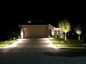 Night View Front - 6613 San Isidro Dr