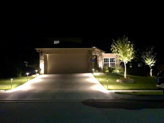 Night View Front - 6613 San Isidro Dr
