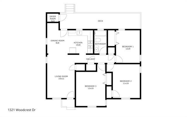 Building Photo - 1321 Woodcrest Dr