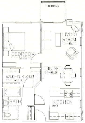 Floorplan - Adams on 7th Apartments