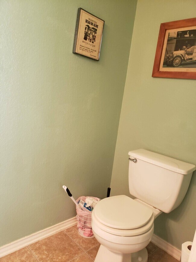 Downstairs half bath - 1824 Bayland St
