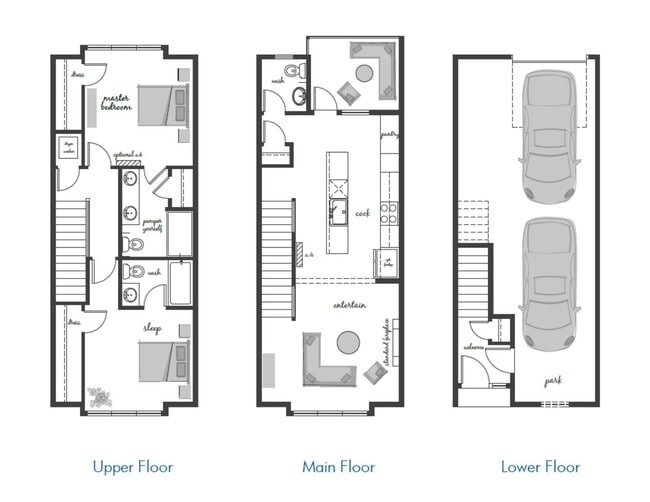 Primary Photo - Modern 2-Bedroom Townhome in Kenmore Balbi...