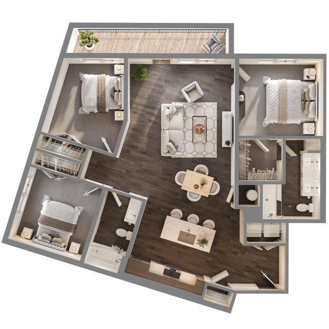 Floorplan - Artifact NoDa