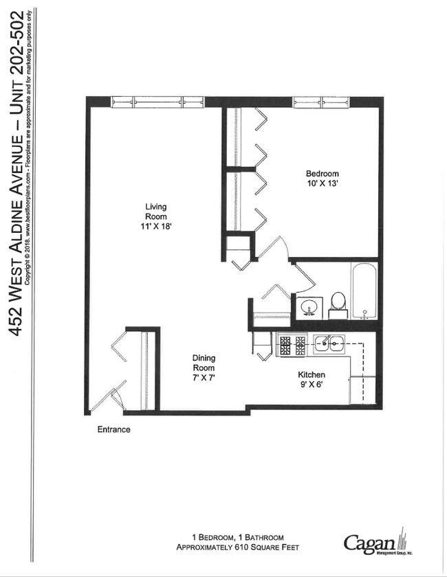 Floorplan - 450-508 W. Aldine