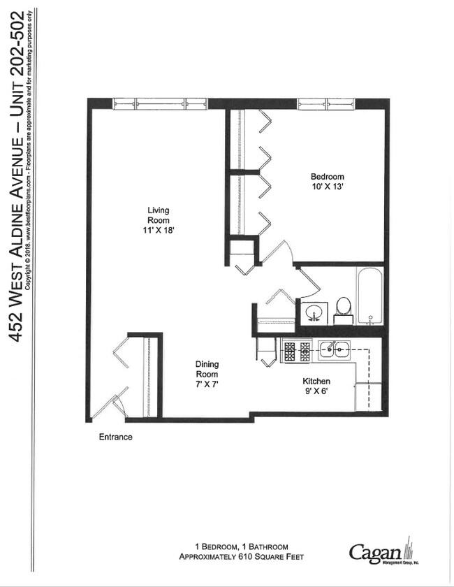 Floorplan - 452 W. Aldine