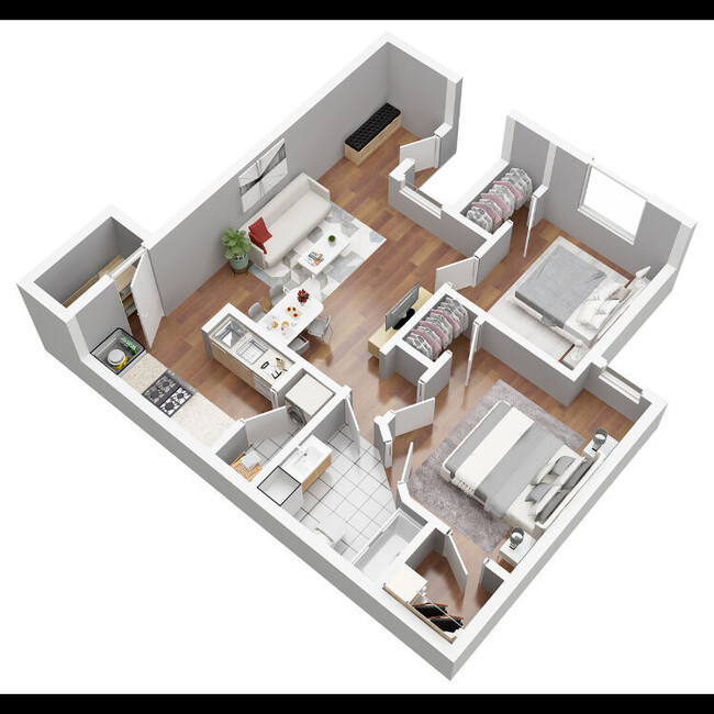 Floorplan - Burkburnett Residences