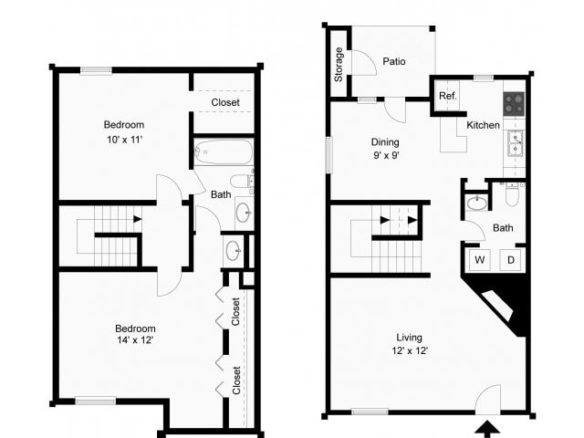 Floorplan - Amber Dawn Apartments