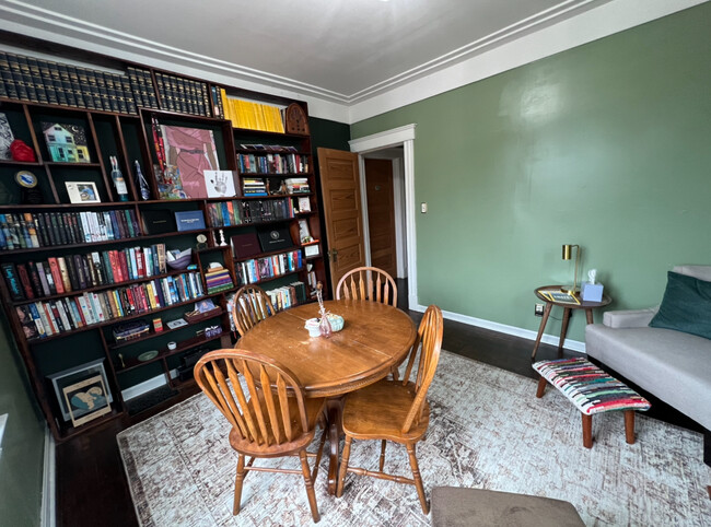 Bedroom 2 - Bookshelf is built in - 463 Purcell Ave