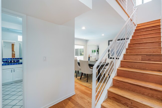 Staircase going up - 17001 Bollinger Dr