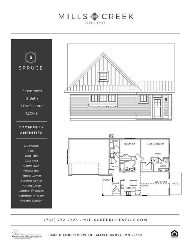 Floorplan - Mills Creek DEACTIVATED