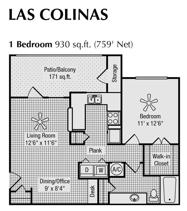 Floorplan - Las Colinas At Black Canyon