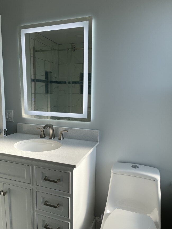 36" vanity with LED mirror - 1108 Pennsylvania Ave