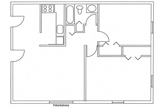 2BR/1BA - Elm Ledge Apartments