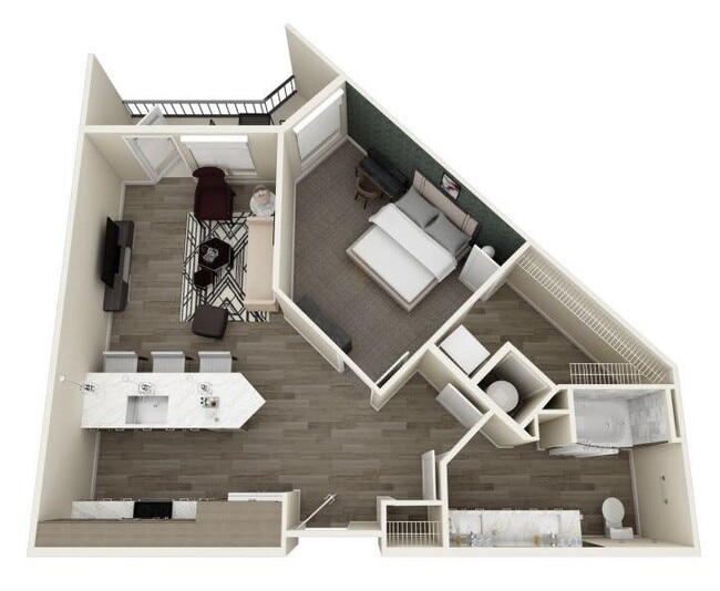 Floorplan - Aspire Kenwood Apartments