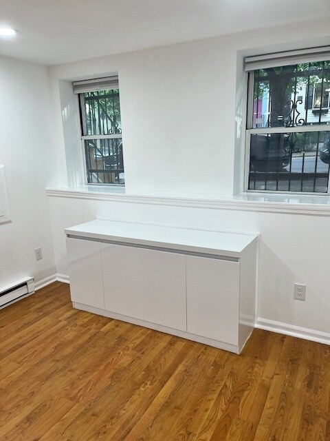 Built in storage chest - 303 Hudson Ave