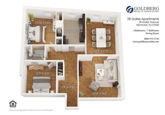 Floorplan - 28 Gates Avenue Apartments