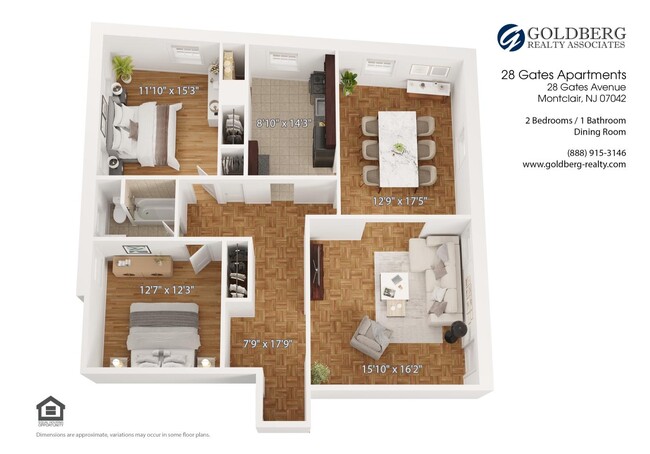 Floorplan - 28 Gates Avenue Apts