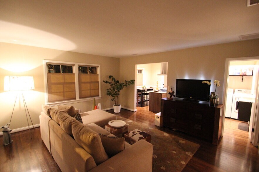 staged living room - 10887 Flaxton St