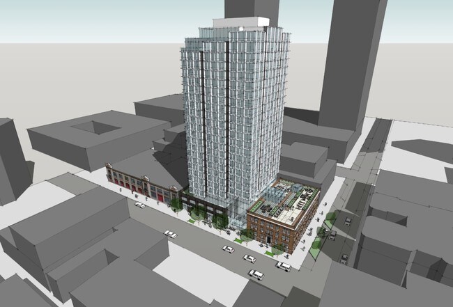 Rendering - 4th & Bell Tower