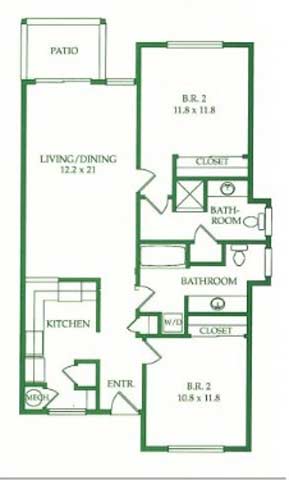 Floorplan - Crooked Oak at Loma Verde Preserve Apartment Homes