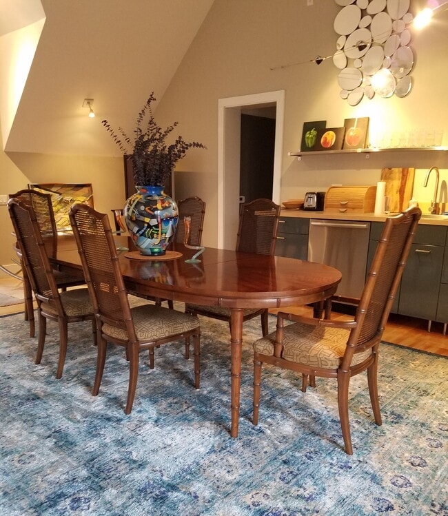 Loft dining area - 302 Old Branchville Rd