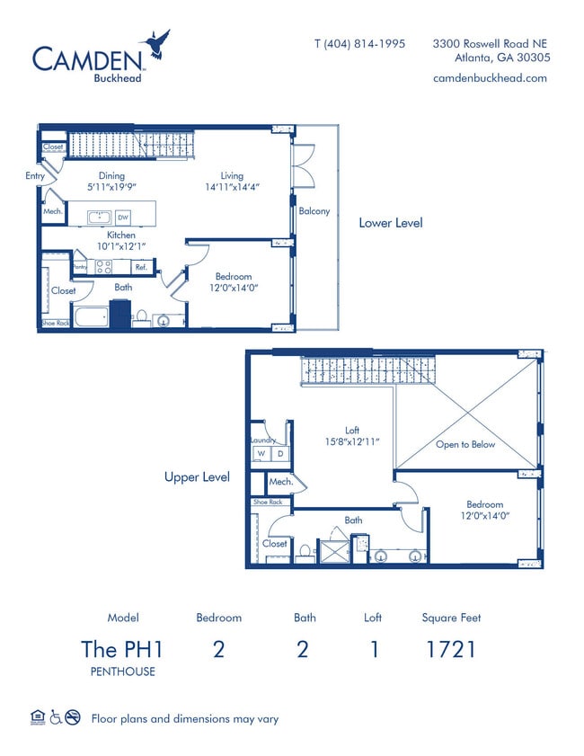 Floorplan - Camden Buckhead