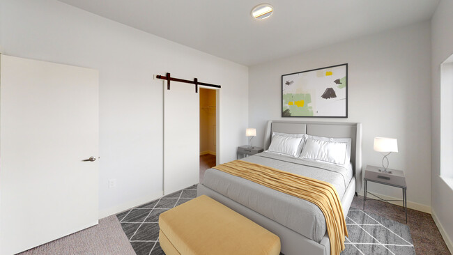 Virtual Staged Bedroom - 29 Flats