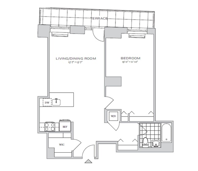 Floorplan - 70 Pine Apartments