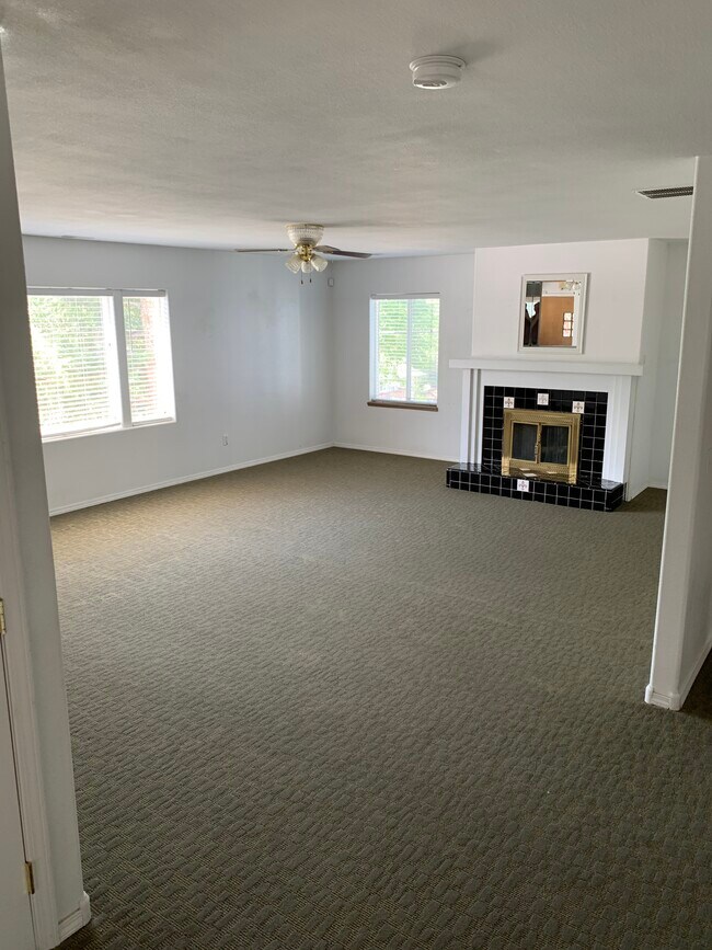 Large living room with fireplace - 2033 Mount Washington Ave