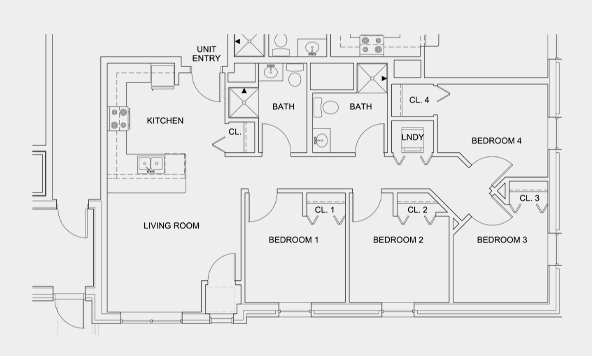 4BR/2BA - Grand and Finn I