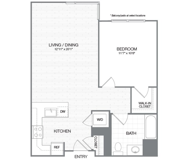 Floorplan - Venue Apartments