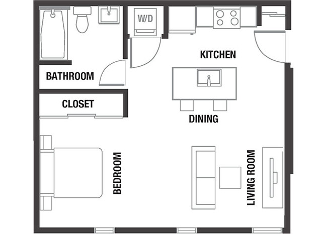 Floorplan - The Watercooler Apartments