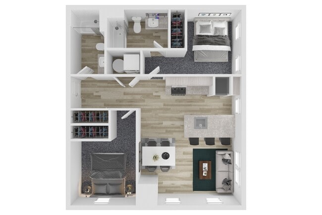 Floorplan - The Clara Apartments