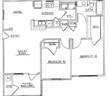 2BR/1BA - Spicewood Canyon Villas