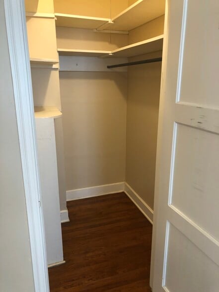 Detail of Master Walk-In Closet - 1623 Ivy St