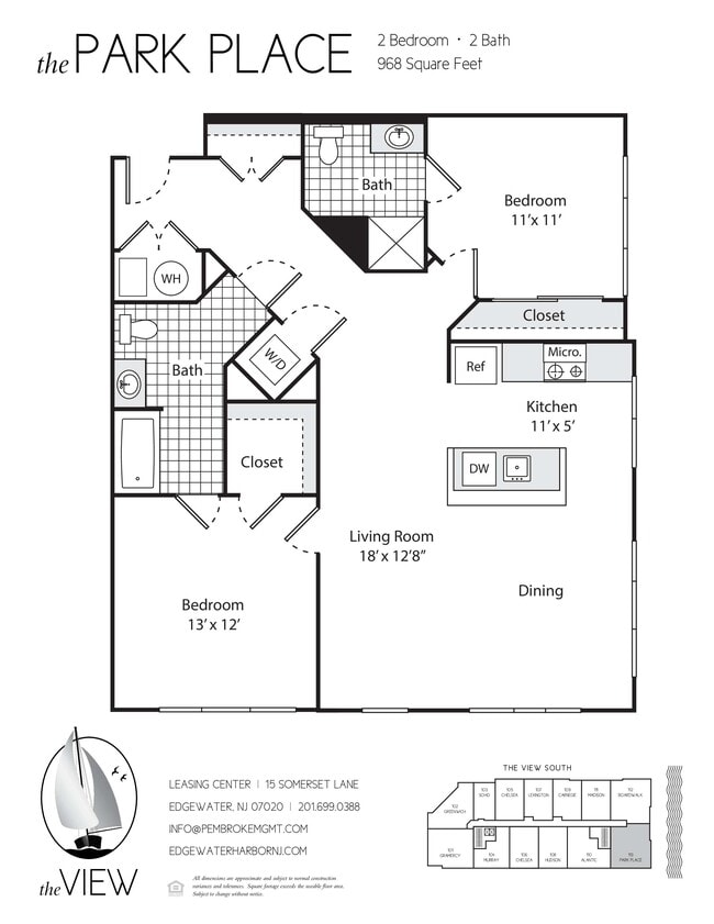 Floorplan - The View at Edgewater