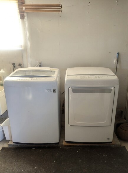 Laundry available just outside the cottage - 5935 Redondo Dr