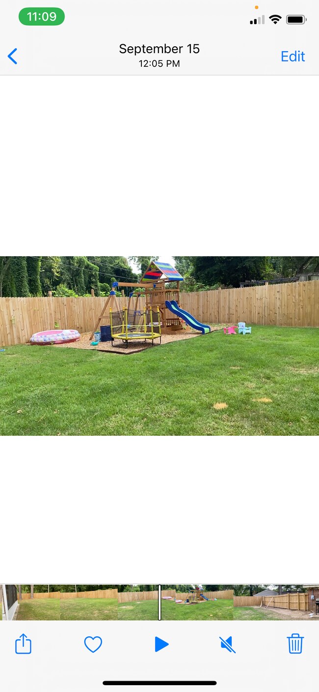 Backyard - 1728 Forrest Dr