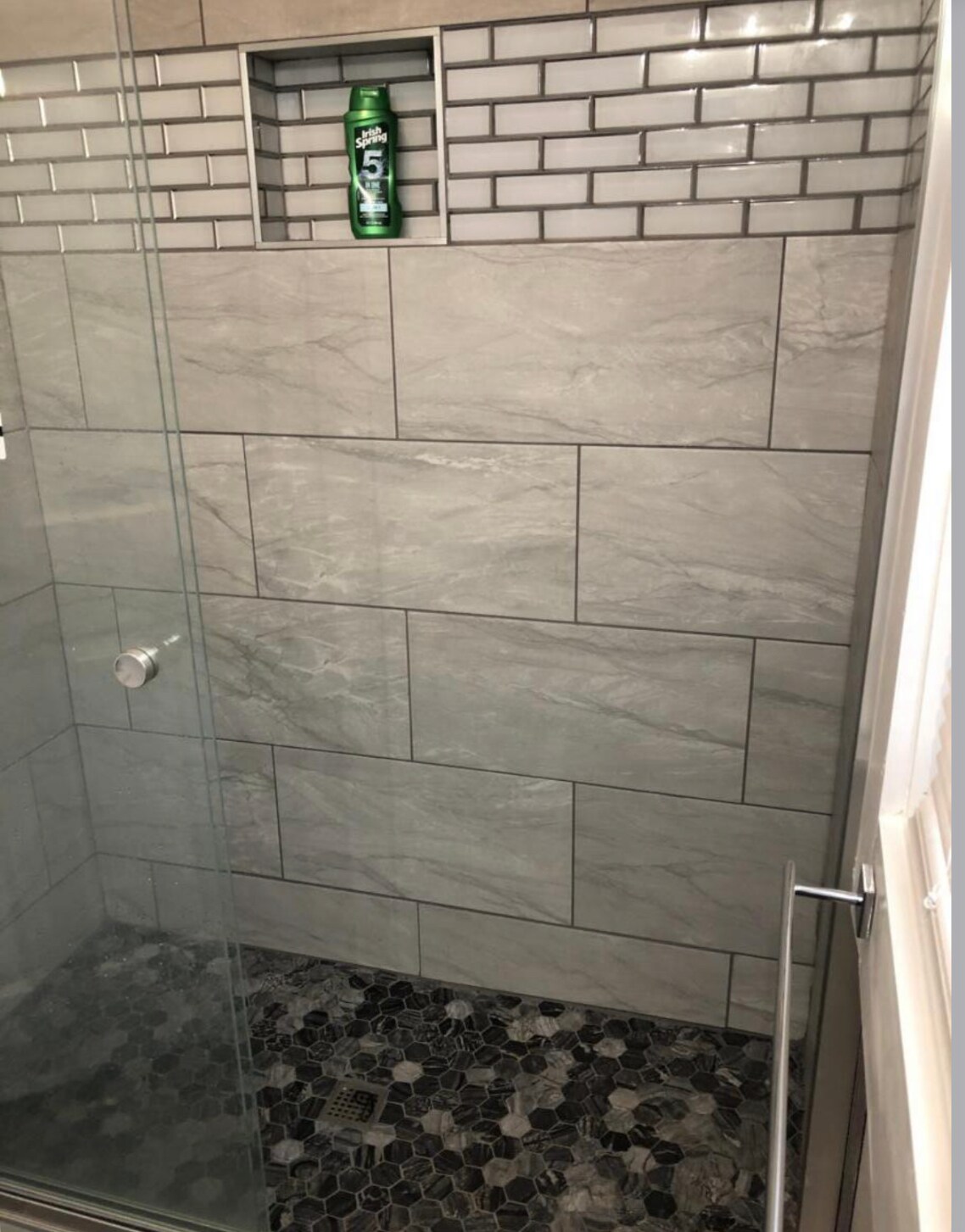 1st floor bath shower - 302 Mitchell St