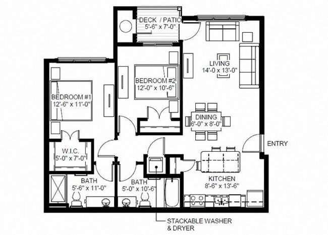 Floorplan - East Range Crossings