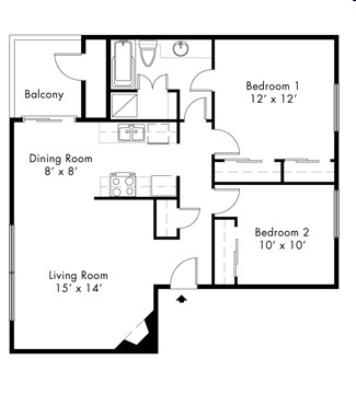 2BR/1BA - The Ridge and The Shores