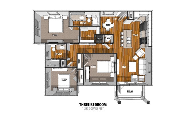 Floorplan - Bridge at Davenport Place
