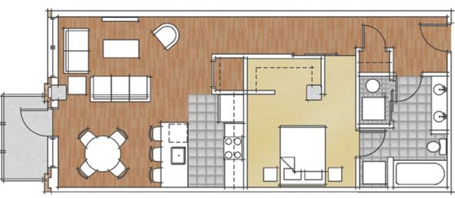 1BR/1BA - e5w Building