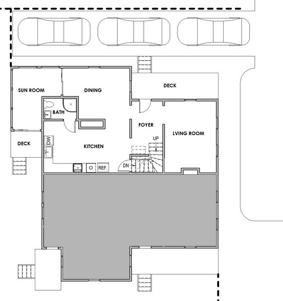 1st Floor Plan - 27 Webster Pl