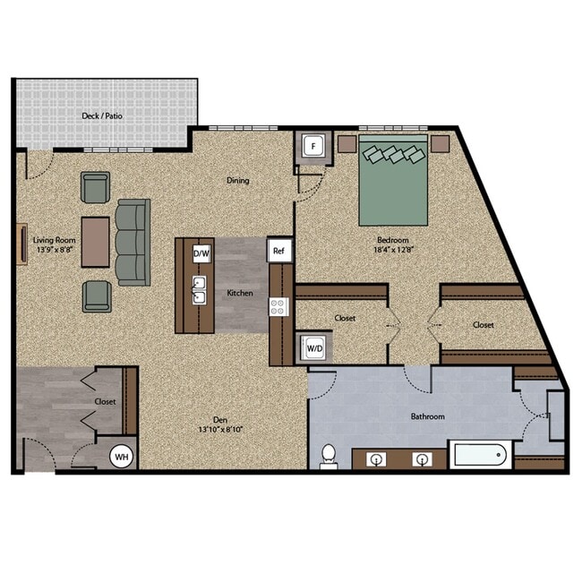 Floorplan - The Apartments at Lux 96