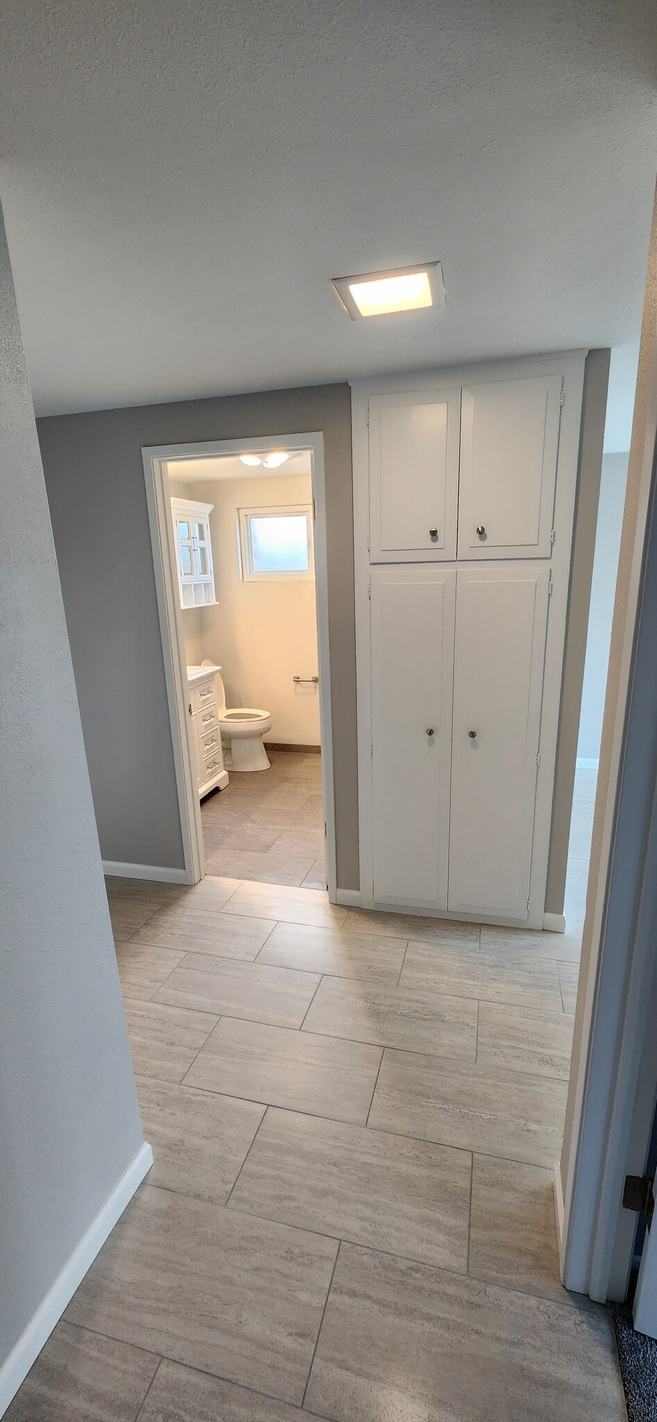 Upstairs hallway - 1100 Opal St