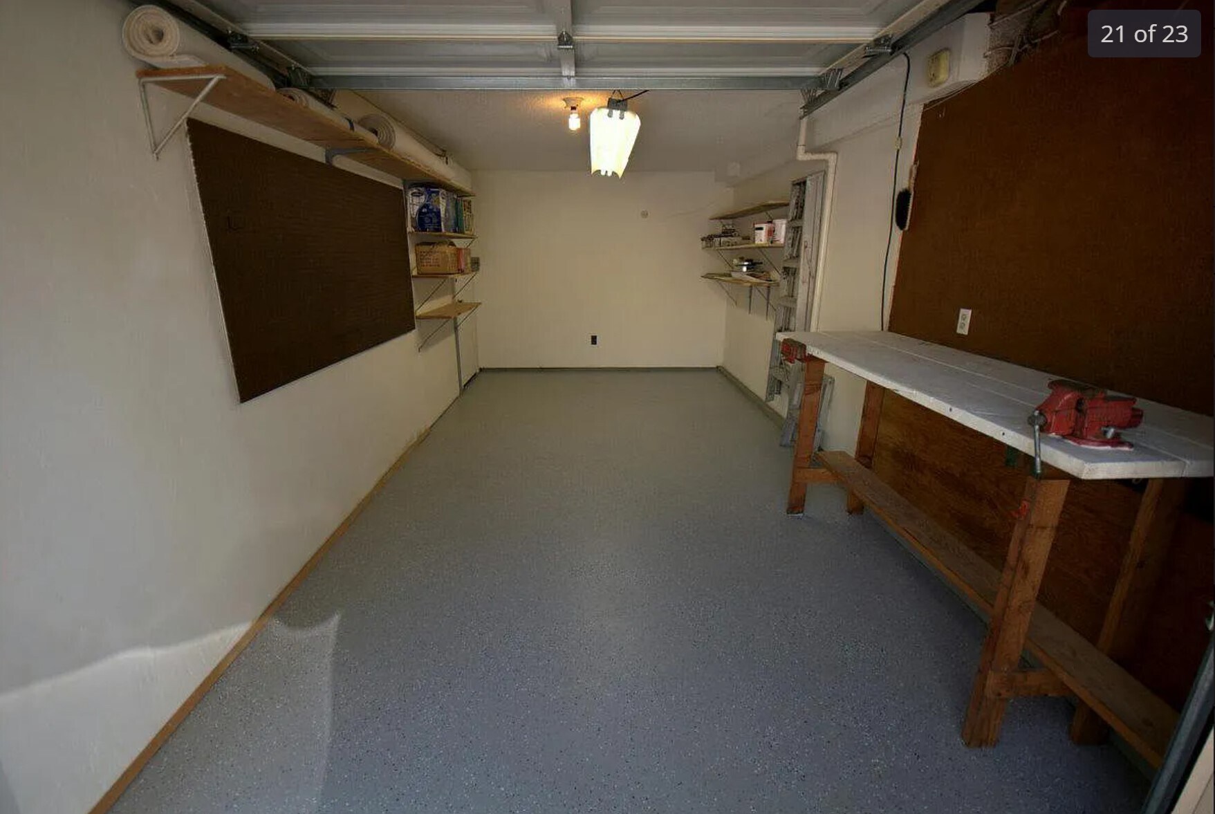 Garage with remote operated door - 7909 Caminito Dia