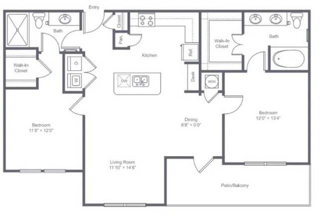 Floorplan - Park Central at Flower Mound