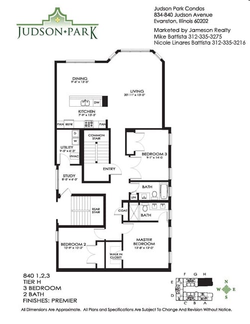 3BR/2BA - 834-40 Judson Ave.